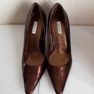Alfani Copper Brown Heels